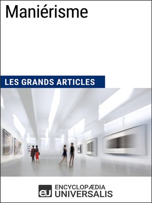 cover image of Maniérisme